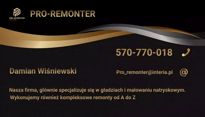 PRO-REMONTER Damian Wiśniewski